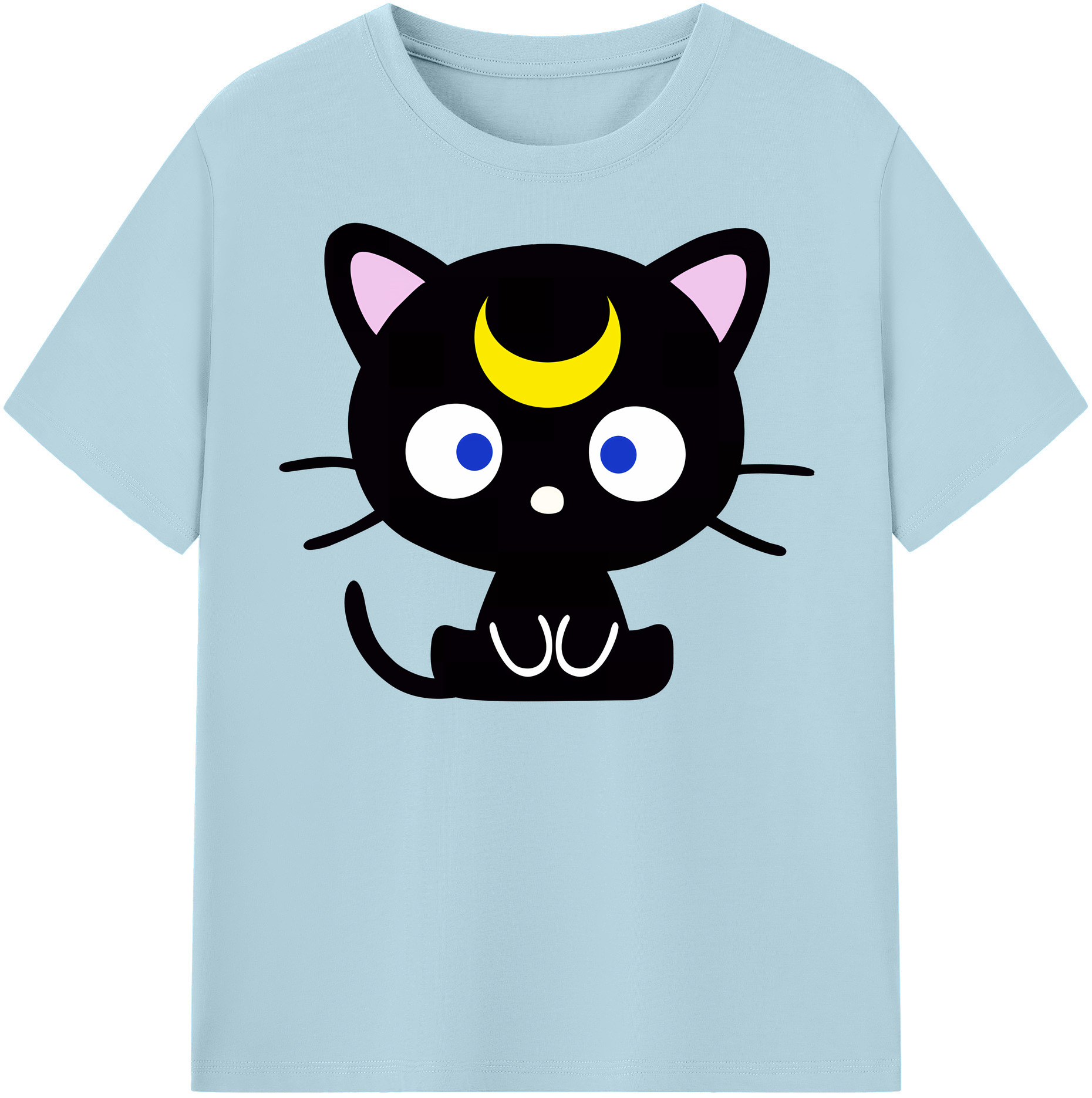 （画像用） 美少女戦士セーラームーン Sailor Moon 綿100％半袖Tシャツ（フロントプリント）